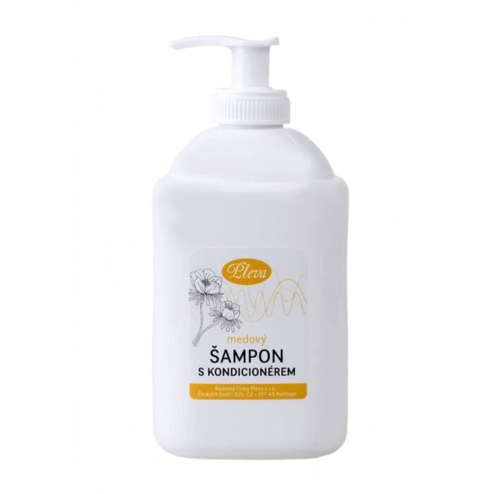 "Сухие и ломкие волосы - Pleva Honey Shampoo with Conditioner 500g