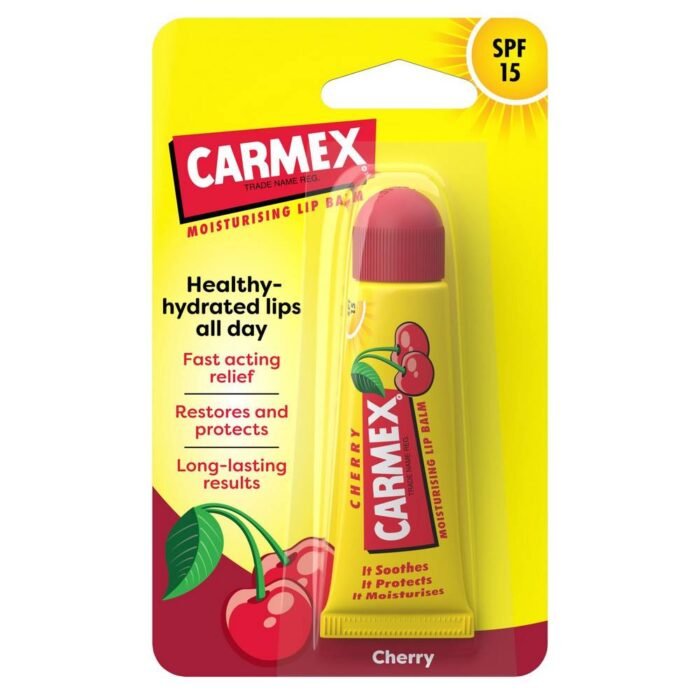 Dry, cracked lips - Carmex Cherry lip balm 10 g