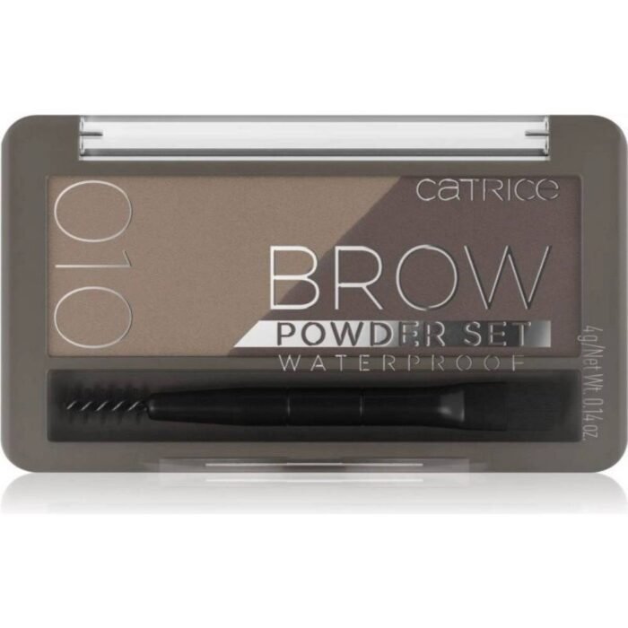 Sparse or uneven eyebrows - Catrice Brow Powder Set Waterproof 010 Ash Blond 4 g