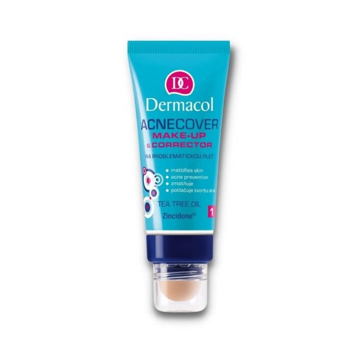 Acné visible e imperfecciones en la piel - Dermacol, Maquillaje y Corrector Acnecover - 01 30