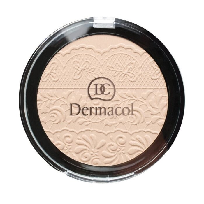 Excess facial shine and oily skin throughout the day - Dermacol, Mineral compact powder – 02 8.5ml,