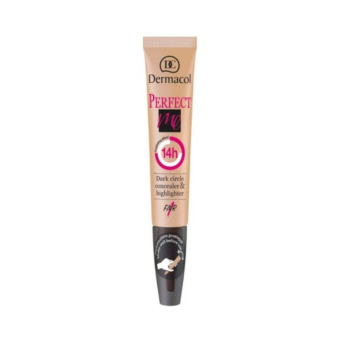 Cernes et poches sous les yeux - Dermacol, Correcteur et illuminateur de cernes Perfect Me – No 1 Fair 7 ml,