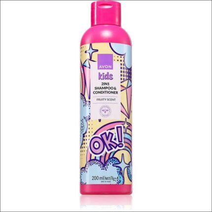 Tangled and unmanageable children's hair - Avon, Kids Fruit 200 ml,