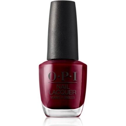 Dull or uneven nail color - OPI Nail Lacquer Malaga Wine 15 ml
