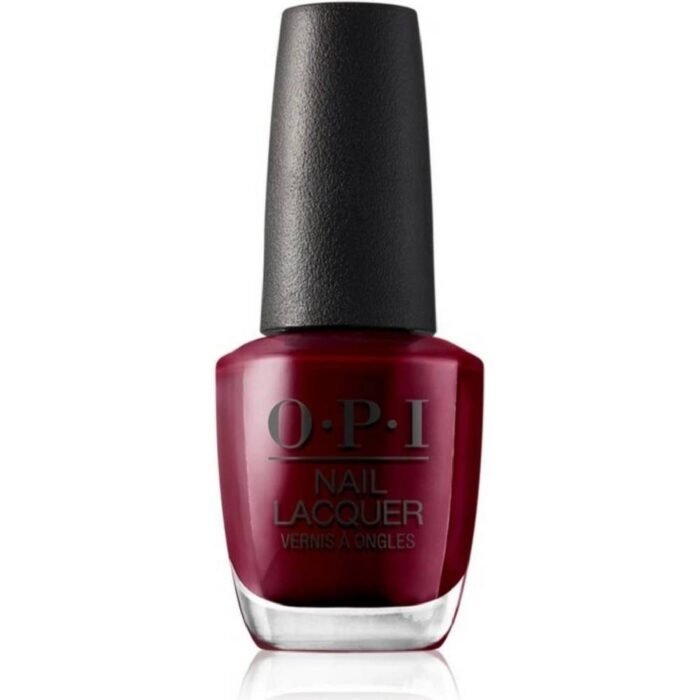 Dull or uneven nail color - OPI Nail Lacquer Malaga Wine 15 ml