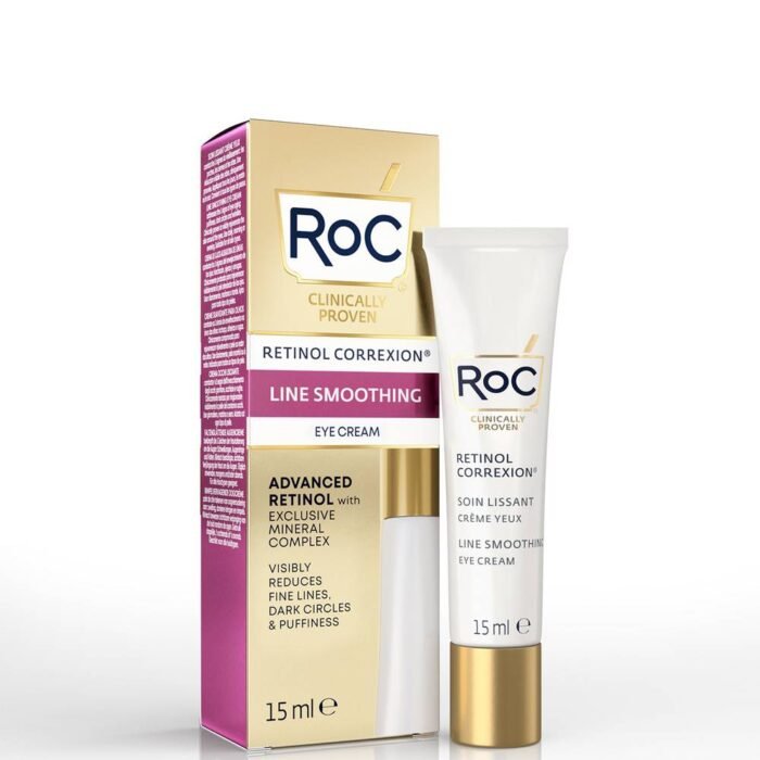 Fine lines and wrinkles around the eyes - RoC Retinol Correxion Line Smoothing 15 ml
