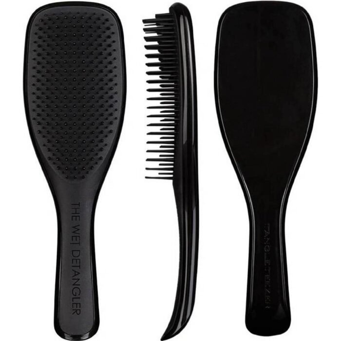 Cheveux mouillés emmêlés et noués - Tangle Teezer Démêlant Humide Midnight Black