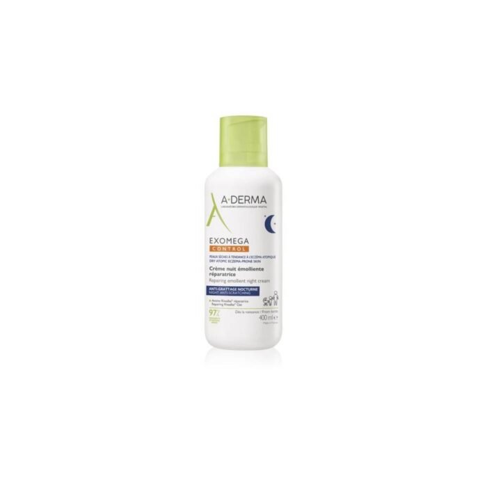 Dry, irritated skin - A-Derma Exomega Control Repairing Emollient Night Cream 400ml