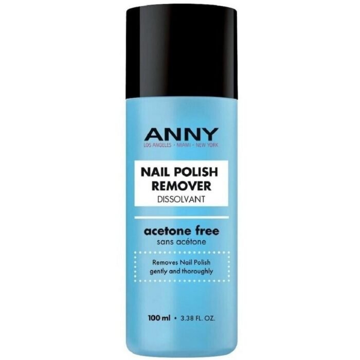 Difficulty in removing nail polish completely - Anny Nail Polish Remover 100 ml