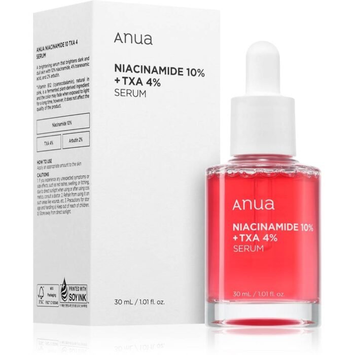 Пигментные пятна и гиперпигментация - Anua Niacinamide 10% + TXA 4% Сыворотка для коррекции пигментных пятен, 30 мл