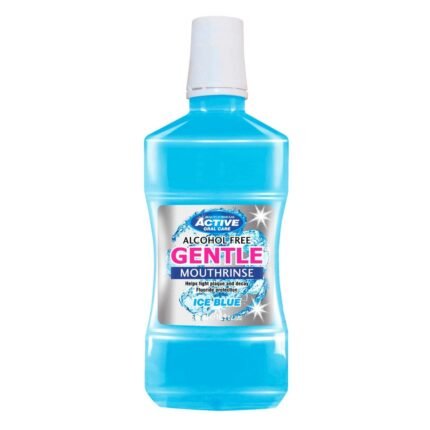 Tooth decay - Beauty Formulas Active Oral Care Gentle Fluoride Mouthwash Ice Blue 500ml