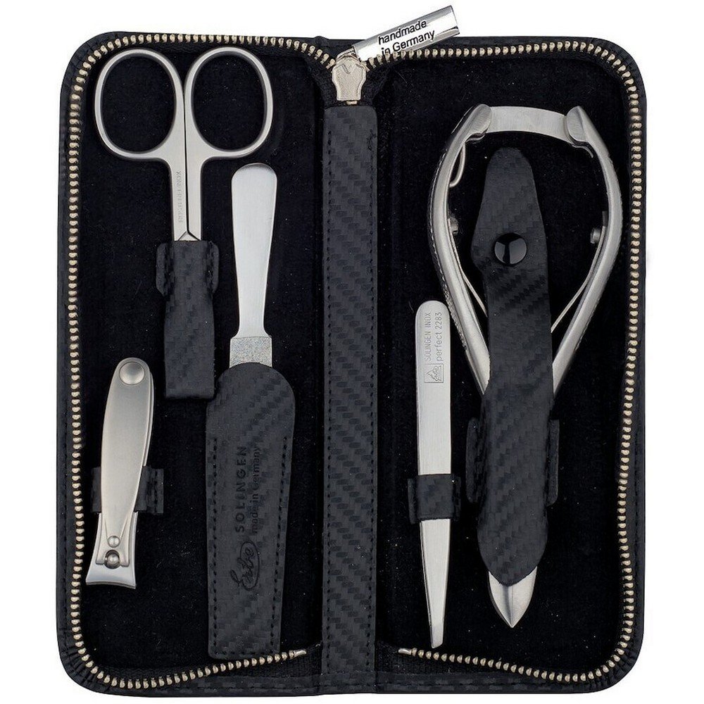 becker erbe carbon manicure case black Disorganized Nail Tools - Becker Erbe Carbon manicure case black
