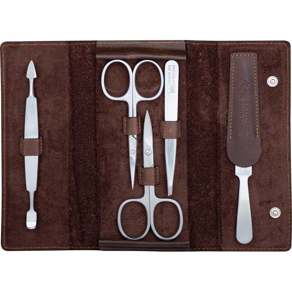 becker erbe leather manicure case tuscany 5 Disorganized Manicure Tools  - Becker Erbe leather manicure case Tuscany 5