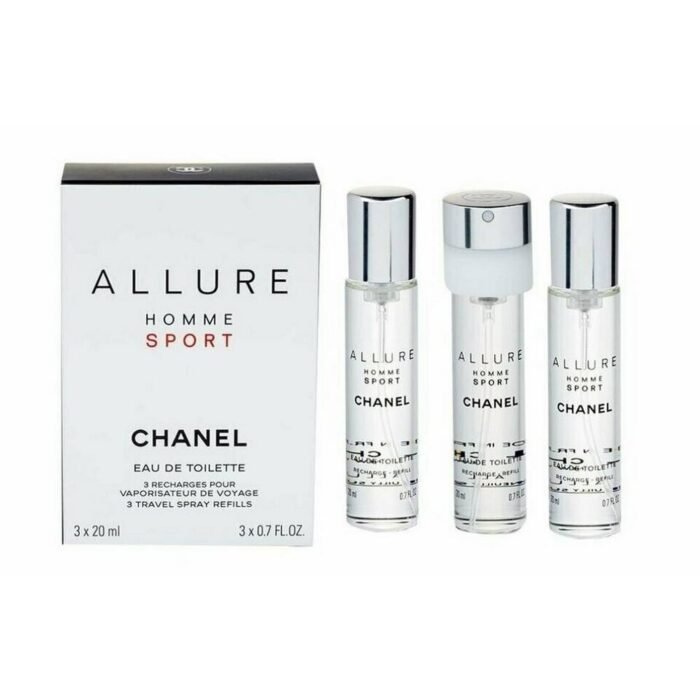 Lack of a fresh and invigorating daily fragrance - Chanel Allure Homme Sport Eau de Toilette 3 x 20 ml