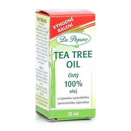 Acne and skin blemishes - Dr. Popov Tea Tree Oil 100% 25 ml