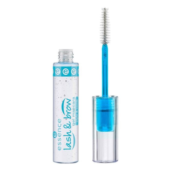 Cejas rebeldes que no se quedan en su lugar - máscara de pestañas en gel essence Lash & Brow para pestañas y cejas