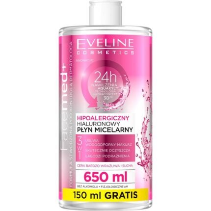 Excess oil and shine - Eveline Cosmetics FaceMed+ 650ml