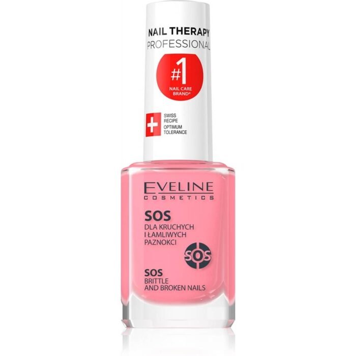 Weak and brittle nails - Eveline Cosmetics Nail Therapy SOS 12ml