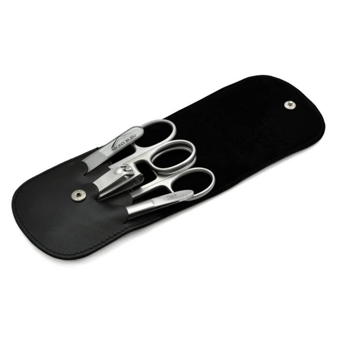 Low-quality or unreliable grooming tools - Giesen & Forsthoff’s Timor 5-piece Manicure Set in Leather Case