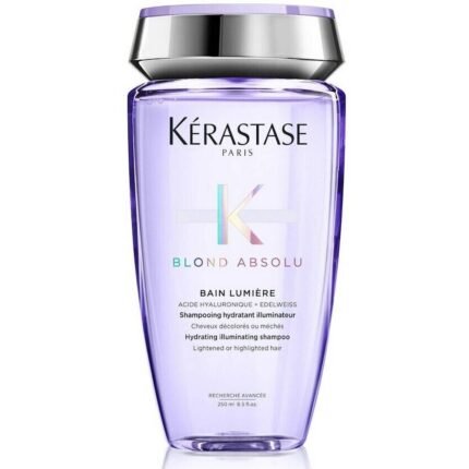 Yellow or brassy tones in blonde hair - Kérastase Blond Absolu Bain Lumière Shampoo 250 ml