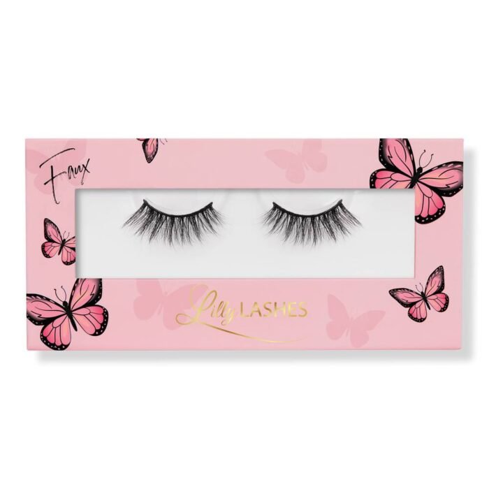 Редкие внешние ресницы, которым нужен дополнительный объем - Lilly Lashes Butterfl'eyes Faux Mink Half Lash_x000D_
