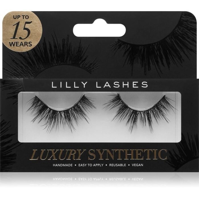 Manque de volume spectaculaire des cils-Lilly Lashes Luxury Synthetic type Vip 1 paire