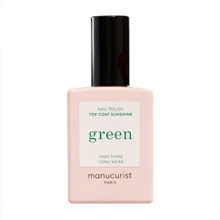 Dull, matte nail finish - Manucurist Top Coat Sunshine Nail Polish 15 ml