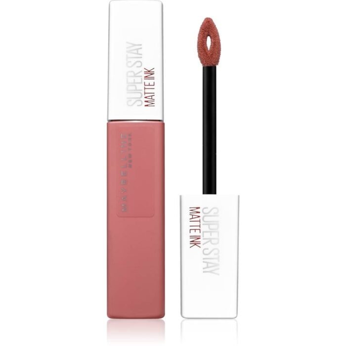 Fading or smudging lip color throughout the day - MAYBELLINE NEW YORK SuperStay Matte Ink shade 65 Seductress 5 ml