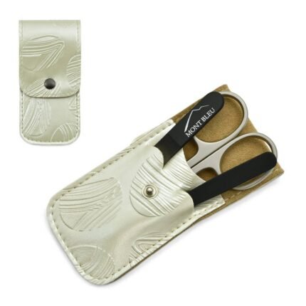 Low-quality or ineffective grooming tools - Mont Bleu 3-piece Manicure Set in Leatherette Case Mike