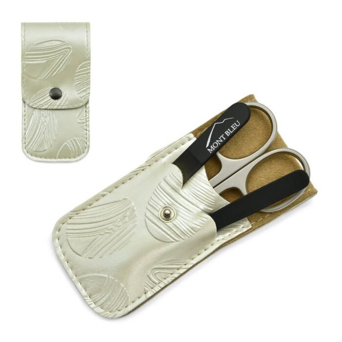 Low-quality or ineffective grooming tools - Mont Bleu 3-piece Manicure Set in Leatherette Case Mike