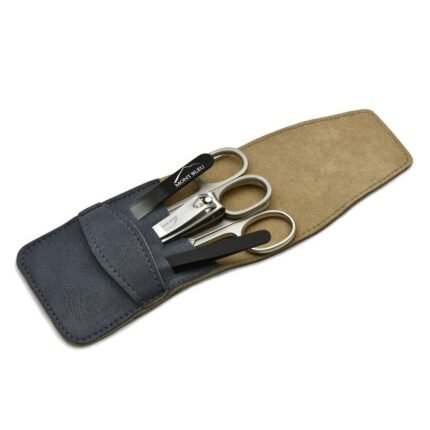 Unreliable or poor-quality nail tools - Mont Bleu 5-piece Manicure Set in Faux Leather Case