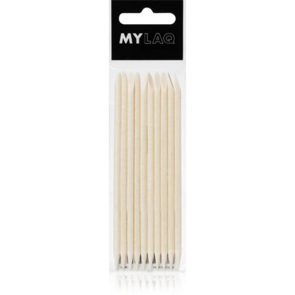 Difficulté à repousser les cuticules - Bâtonnets en bois MYLAQ 10