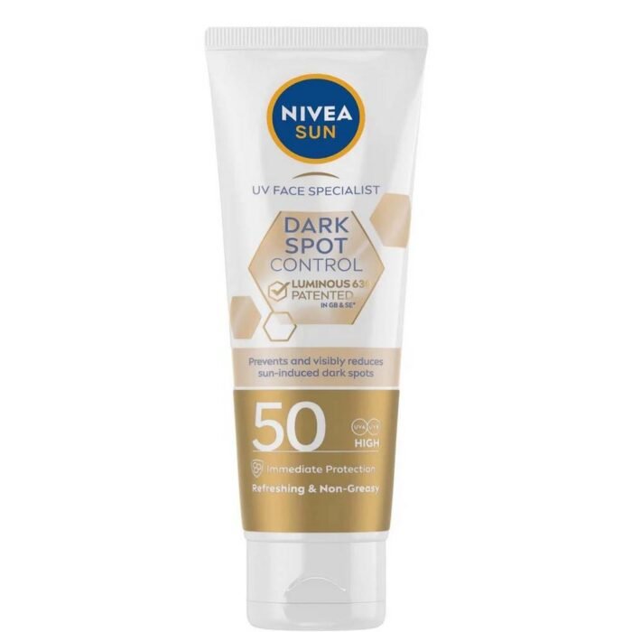 Sunburn caused by prolonged exposure to harmful UVA and UVB rays - NIVEA SUN Luminous 630 SPF 50+ 40 ml