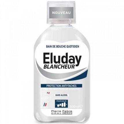 Tooth discoloration - Pierre Fabre Oral Care Eluday Whitening Mouthwash 500ml