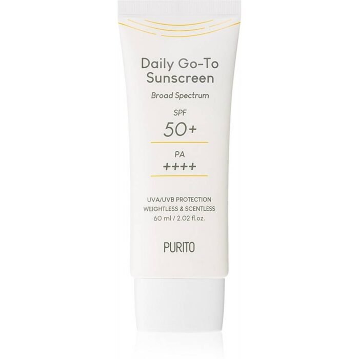 Protection against harmful UVA and UVB rays - Purito Daily Go-To Sunscreen 60ml SPF 50+