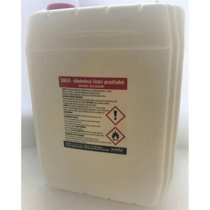 Accumulation of bacteria and viruses on surfaces - Saela, Alcohol cleaner 5l,