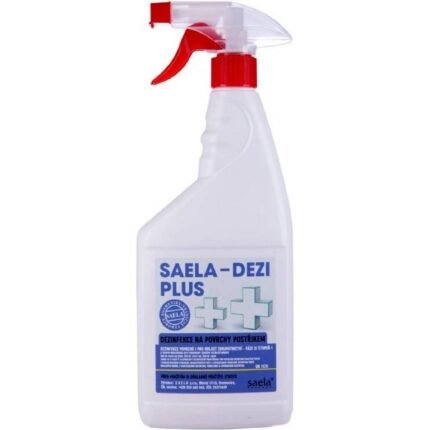 Presence of harmful bacteria, viruses, and fungi on surfaces - Saela, DEZI PLUS surface disinfectant 750ml,