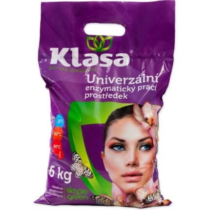 Stubborn stains on clothes - Saela, Klasa washing powder 6kg,