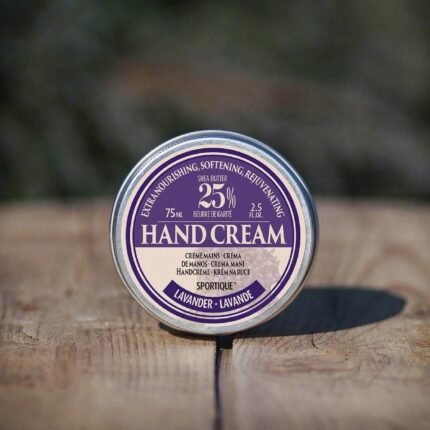 Dry and cracked hands and nails - Sportique, hand and nail cream Lavender 75 ml,
