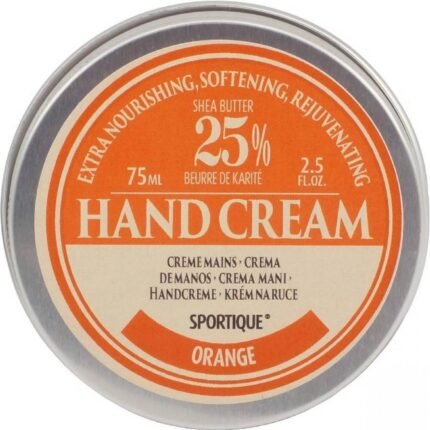 Dry and rough hands - Sportique, hand and nail cream Orange 75 ml,