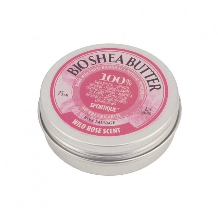 Dry and flaky skin - SPORTIQUE, ORGANIC SHEBOW BUTTER - WILD ROSE 75 ml,