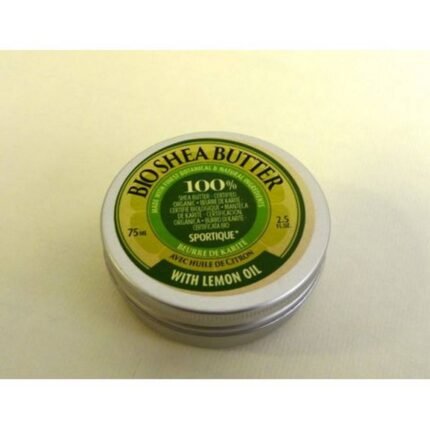 Dry and flaky skin - Sportique, Pure shea butter with citrus oil 75 ml,