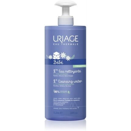 Sensitive baby skin irritation - Uriage Bébé 1st Cleansing Water 1000ml