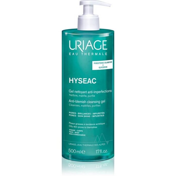 Excess Oil Production - Uriage Hyséac Cleansing Gel 500ml