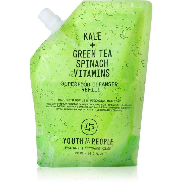 Тусклая, уставшая кожа - Youth To The People Superfood Cleanser 500 мл_x000D_