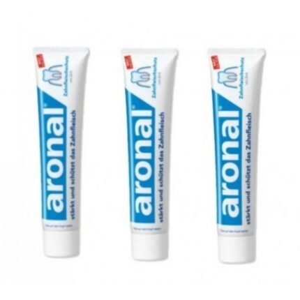 Aronal Toothpaste with Zinc for Strengthening Gums Aronal Toothpaste with Zinc for Strengthening Gums, Set of 3 pcs. x 75 g