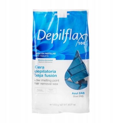 Skin irritation caused by traditional waxes,-Activ,Depilflax hard wax without azulene polish, 1 kg,