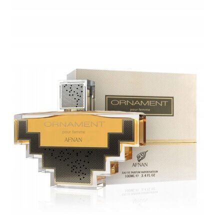 Lack of long-lasting, high-quality women’s fragrances - Afnan Perfumes Ornament Pour Femme Eau de Parfum 100Ml