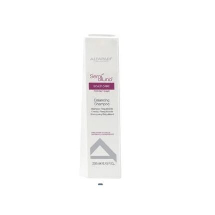 Excessive scalp oiliness-Alfaparf Scalp Care Balancing Cleansing Shampoo 250ml, Flaking and dandruff-Alfaparf Scalp Care Balancing Cleansing Shampoo 250ml, Scalp imbalance (pH/microbiome)-Alfaparf Scalp Care Balancing Cleansing Shampoo 250ml, Residue buildup from styling products-Alfaparf Scalp Care Balancing Cleansing Shampoo 250ml
