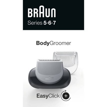 No dedicated tool for safe body grooming,-Braun, Body Groomer Attachment for Series 5-7,